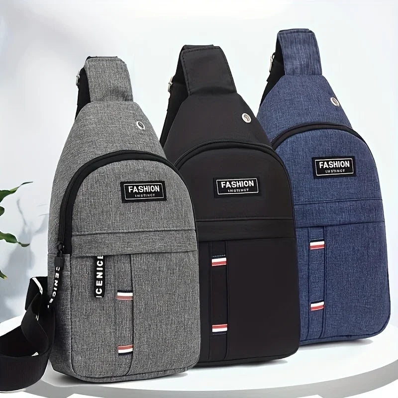 Bolsa de peito pequena masculina